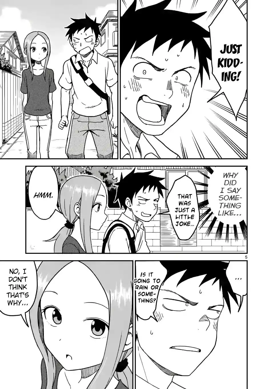 Karakai Jouzu no (Moto) Takagi-san Chapter 99 5